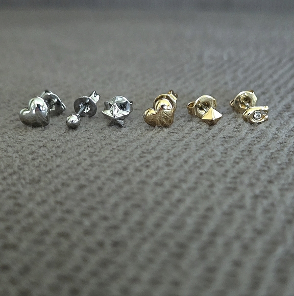 Coach Multi Mismatched Earring Set - Picture 2 of 15